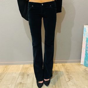 Seven Black Velvet Pants💞